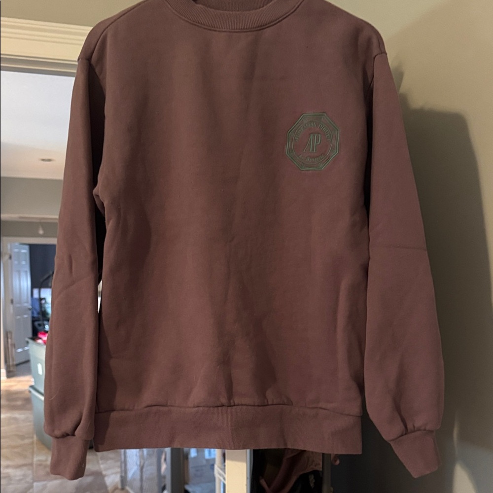 Cactus Jack by Travis Scott Brown Crewneck Sweater Perfect Condition